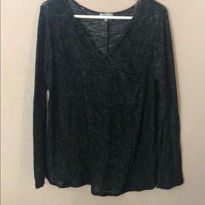Black Long Sleeve Top